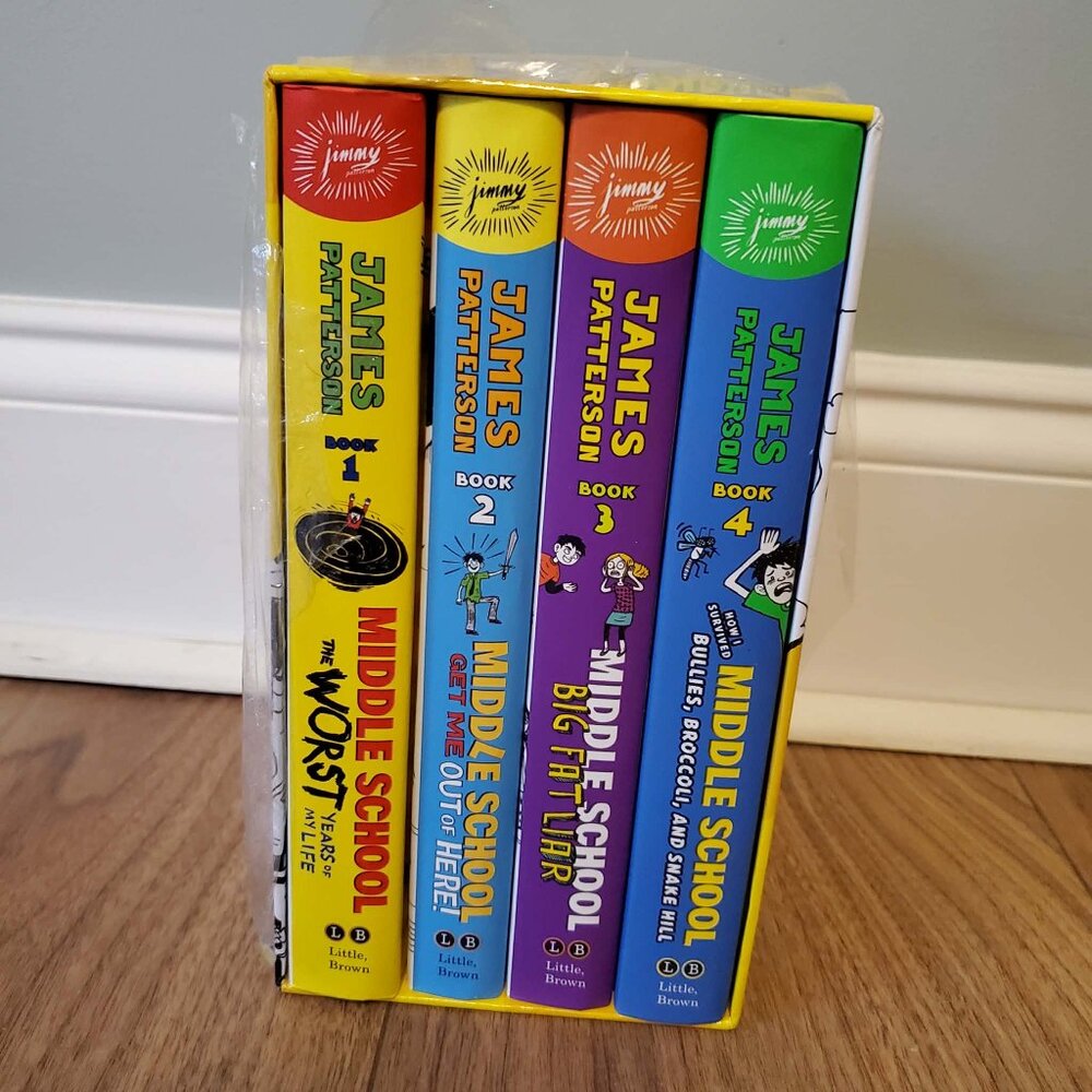 New Middle School Boxed Set By James Patterson Books